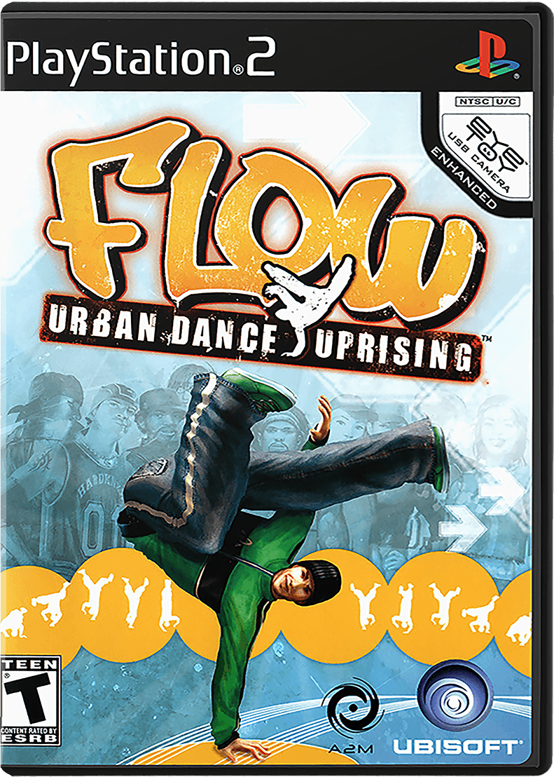 Flow Urban Dance Uprising box art for Playstation 2